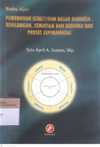 Buku ajar pemenuhan kebutuhan dasar manusia; kehilangan, kematian, dan berduka dan proses keperawatan