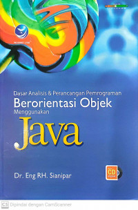 Dasar analisis & perencanaan pemograman berorientasi objek menggunakan java