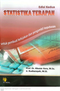 Statistika Terapan: untuk pembuat kebijakan dan pengambilan keputusan