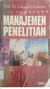 Manajemen penelitian