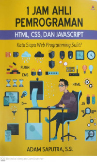 1 Jam ahli pemrograman html,css, dan java script kata siapa web programming sulit?