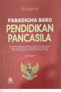 Paradigma baru pendidikan pancasila