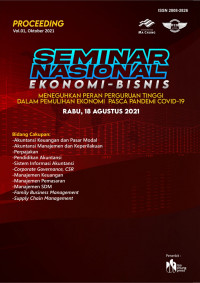 Prosiding Seminar Nasional Ekonomi dan Bisnis