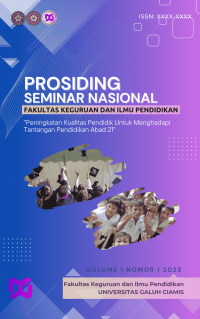 Prosiding Seminar Nasional Fakultas Keguruan dan Ilmu Pendidikan: Pentingnya Kualitas Pendidik untuk Menghadapi Tantangan Pendidikan Abad 21