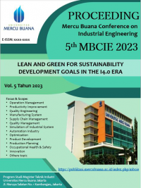 Proceeding Mercu Buana Conference on Industrial Engineering