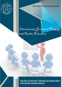 International Journal of  Pedagogy and Teacher Education