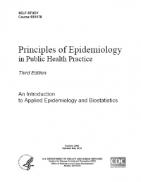 Principles of Epidemiology in Public Health Practice