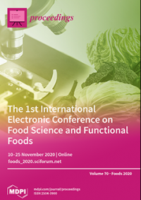 The 1st International Electronic Conference on Food Science and Functional Foods
