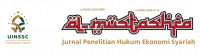 Al-Mustashfa: Jurnal Penelitian Hukum Ekonomi Syariah