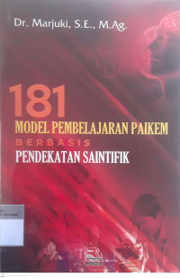 181 model pembelajaran paikem berbasis pendekatan saintifik