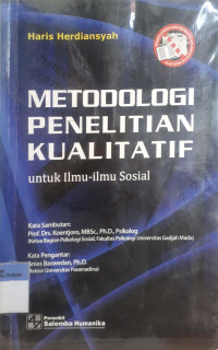 Metodologi penelitian kualitatif untuk ilmu-ilmu sosial