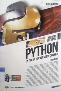 Mudah belajar python untuk aplikasi destop dan web