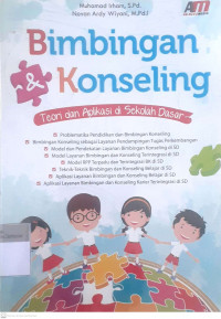 Bimbingan koseling teori dan aplikasi di sekolah dasar