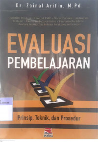 Evaluasi Pembelajaran