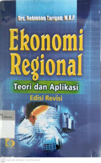 Ekonomi Regional teori dan aplikasi
