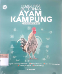 Semua bisa beternak ayam kampung dalam infografis