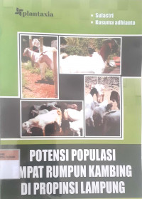 Potensi populasi empat rumpun kambing di propinsi Lampung