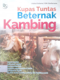 Kupas tuntas beternak kambing