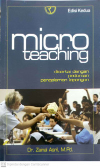 Micro teaching disertai dengan pedoman pengalaman lapangan