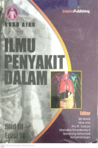 Buku Ajar Ilmu Penyakit dalam jilid 3