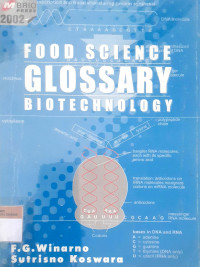 Food science glossary biotechnology