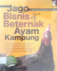 Jago bisnis & beternak ayam kampung