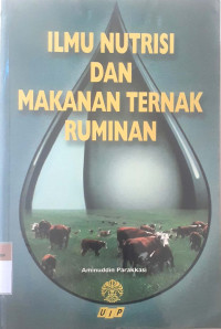 Ilmu nutrisi dan makanan ternak ruminan