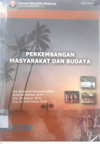 Perkembangan Masyarakat Dan Budaya