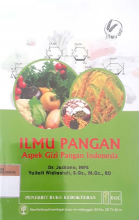 Ilmu pangan aspek gizi pangan  indonesia