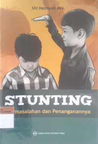 Stunting Permasalahan dan penanganannya