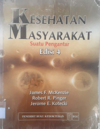 Kesehatan masyarakat suatu pengantar