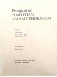 Pengantar Penelitian dalam Pendidikan