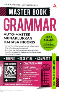 Master book grammar auto-master menaklukkan bahasa inggris