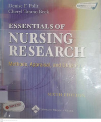 Essentials of nursing research methods,appraisal,and utilization