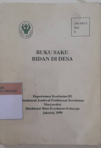 Buku saku bidan di desa