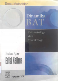 Dinamika obat Buku ajar farmakologi dan toksiologi