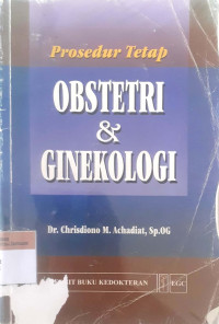 Prosedur tetap obstetri dan ginekologi