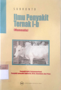 Ilmu penyakit ternak I-a (mamalia)