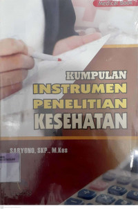 Kumpulan instrumen penelitian kesehatan