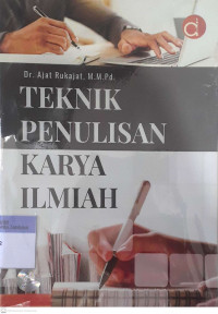 Teknik penulisan karya ilmiah