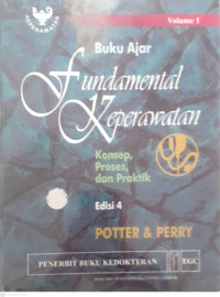 Buku ajar Fundamental keperawatan: konsep, proses dan praktik Vol 1