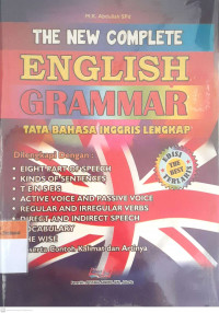 The new complete english grammar tata bahasa inggris lengkap