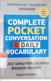 Complete pocket conversation & daily vocabulary