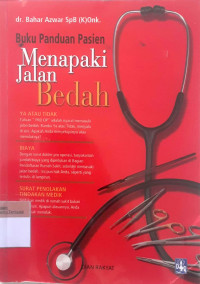 Buku panduan pasien menapaki jalan bedah