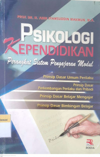 Psikologi kependidikan perangkat sistem pengajaran modul