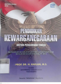 Pendidikan kewarganegaraan untuk perguruan tinggi