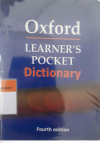 oxford Learner's pocket dictionary