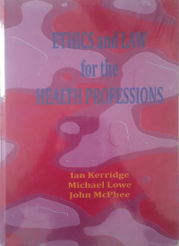 Ethics and law For Dehe Health Professions