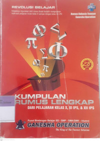 Kumpulan rumus lengkap: Dari pelajaran kelas X,XI IPS, & XII IPS