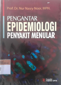 Pengantar epidemiologi penyakit menular